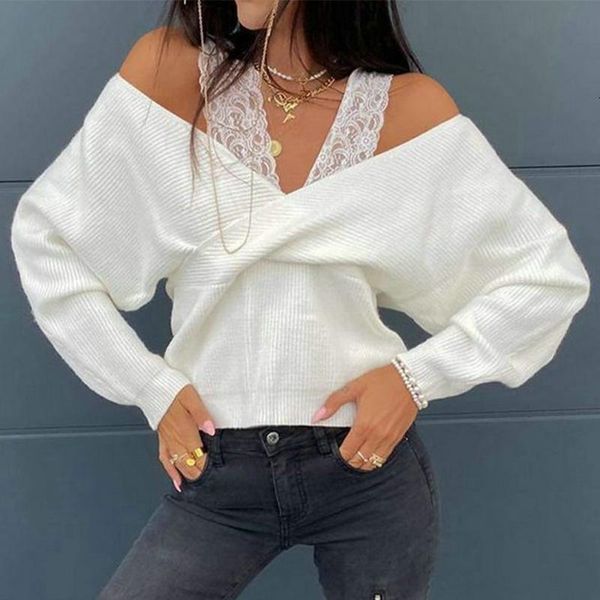 women's blouses & shirts fashion lace off shoulder low cut long sleeve blouse and winter qs6g, White
women's blouses & shirts fashion lace off shoulder low cut long sleeve blouse and winter qs6g, White