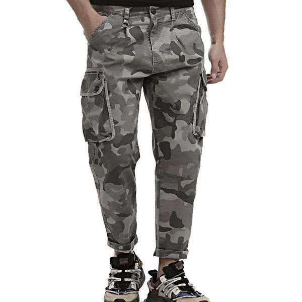 men's pants nice mens camo cargo men hip hop multi pocket streetwear jogging casual military cotton trousers, Black
men's pants nice mens camo cargo men hip hop multi pocket streetwear jogging casual military cotton trousers, Black