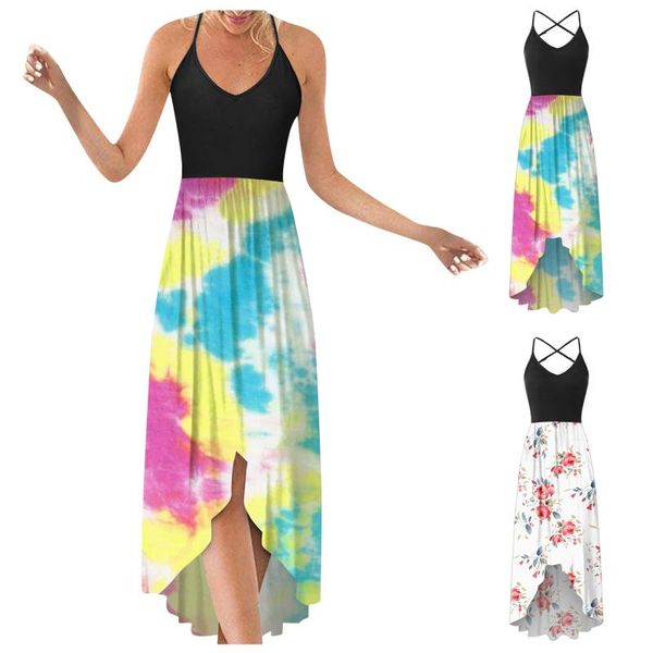 casual dresses women's sleeveless floral printing beach long maxi loose dress color summer sling printed, Black;gray
casual dresses women's sleeveless floral printing beach long maxi loose dress color summer sling printed, Black;gray