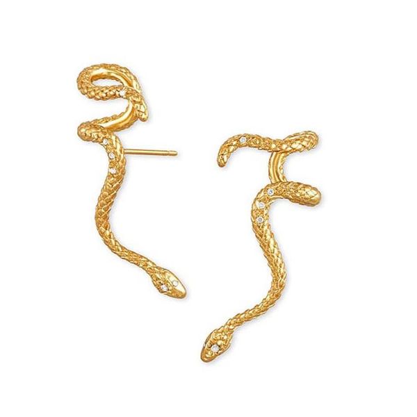 dangle & chandelier trend 2021 snake shape earrings women female crystal gold silver color metal drop for ear cuff
dangle & chandelier trend 2021 snake shape earrings women female crystal gold silver color metal drop for ear cuff