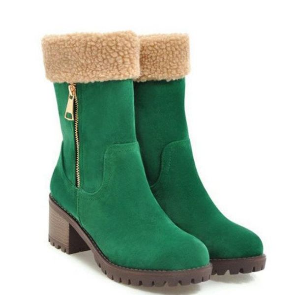 boots fashion warm ankle snow winter casual shoes boot high heels female plus size, Black
boots fashion warm ankle snow winter casual shoes boot high heels female plus size, Black