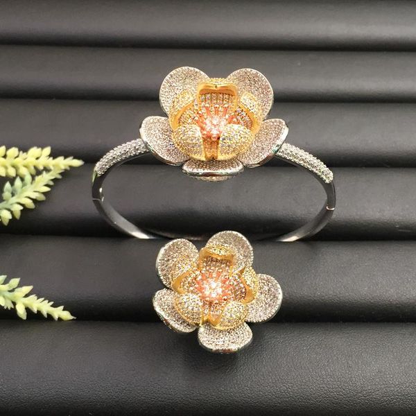 earrings & necklace lanyika fashion jewelry blooming exquisite artistical lotus micro plated party romantic bangle with ring banquet daily g, Silver
earrings & necklace lanyika fashion jewelry blooming exquisite artistical lotus micro plated party romantic bangle with ring banquet daily g, Silver