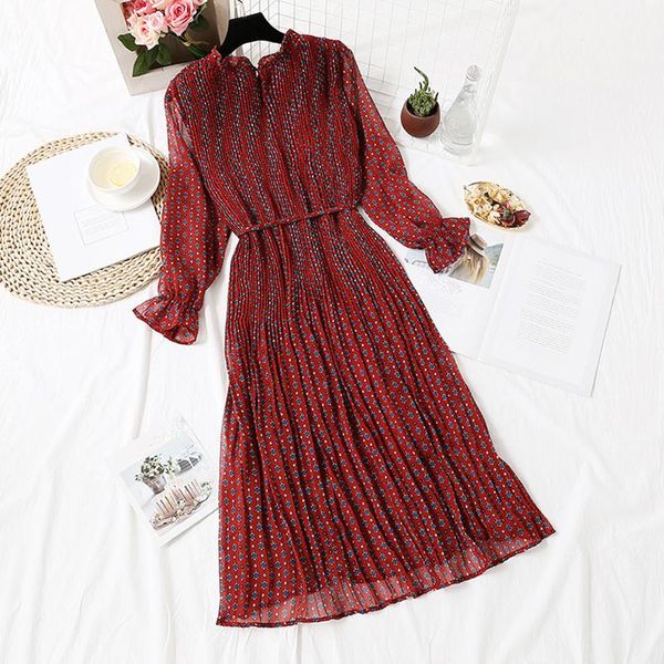 casual dresses fashion spring autumn chiffon women's print dress floral with belt long sleeve loose plus size, Black;gray
casual dresses fashion spring autumn chiffon women's print dress floral with belt long sleeve loose plus size, Black;gray