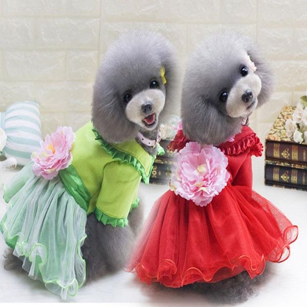 dog apparel dogs fleece velvet dress with beautiful flower princess wedding party clothes for small medium dresses skirt u
dog apparel dogs fleece velvet dress with beautiful flower princess wedding party clothes for small medium dresses skirt u