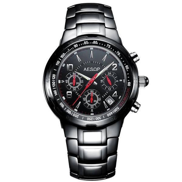 wristwatches aesop black sport men watch quartz wristwatch military waterproof shockproof ceramic male clock relogio masculino hodinky 9986g, Slivery;brown
wristwatches aesop black sport men watch quartz wristwatch military waterproof shockproof ceramic male clock relogio masculino hodinky 9986g, Slivery;brown