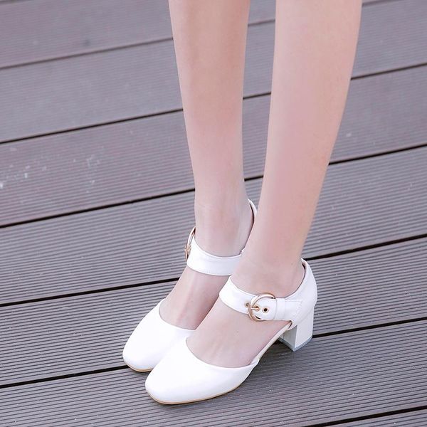 dress shoes big size 34-43 2021 spring & autumn summer solid fashion buckle square toe women med heels pumps 3 colors, Black
dress shoes big size 34-43 2021 spring & autumn summer solid fashion buckle square toe women med heels pumps 3 colors, Black