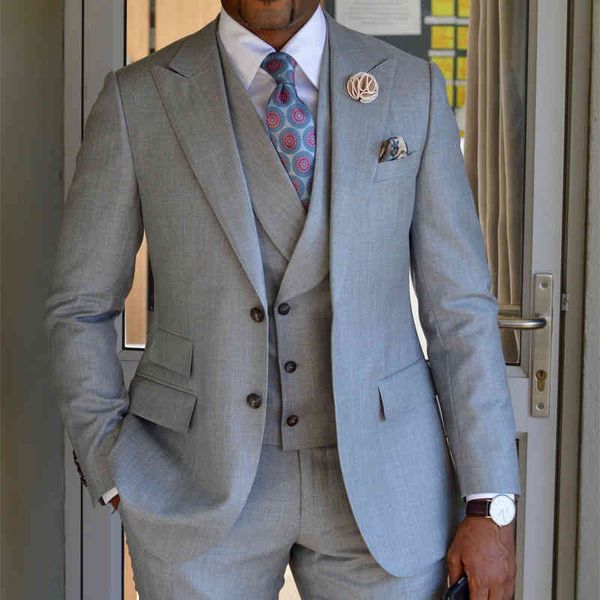 men's suits & blazers gray business men with peaked lapel custom groom tuxedo for wedding 3 piece africa man fashion set jacket vest pa, White;black
men's suits & blazers gray business men with peaked lapel custom groom tuxedo for wedding 3 piece africa man fashion set jacket vest pa, White;black