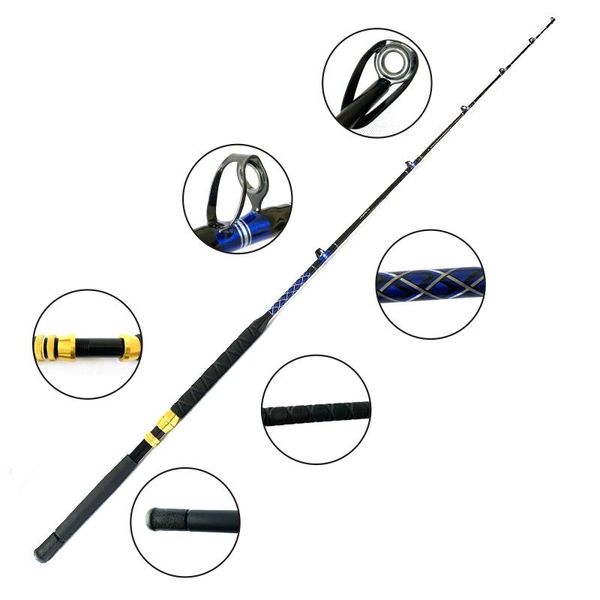 boat fishing rods 2021 high quanlity trolling frp big game rod eva non-slip comfortable nylon straight handle jigging hr guide
boat fishing rods 2021 high quanlity trolling frp big game rod eva non-slip comfortable nylon straight handle jigging hr guide