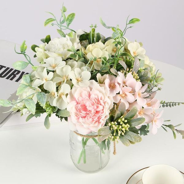 rose bouquet artificial peony silk flowers diy pink hydrangea plastic fake home wedding decoration table centerpieces decorative & wreaths
rose bouquet artificial peony silk flowers diy pink hydrangea plastic fake home wedding decoration table centerpieces decorative & wreaths