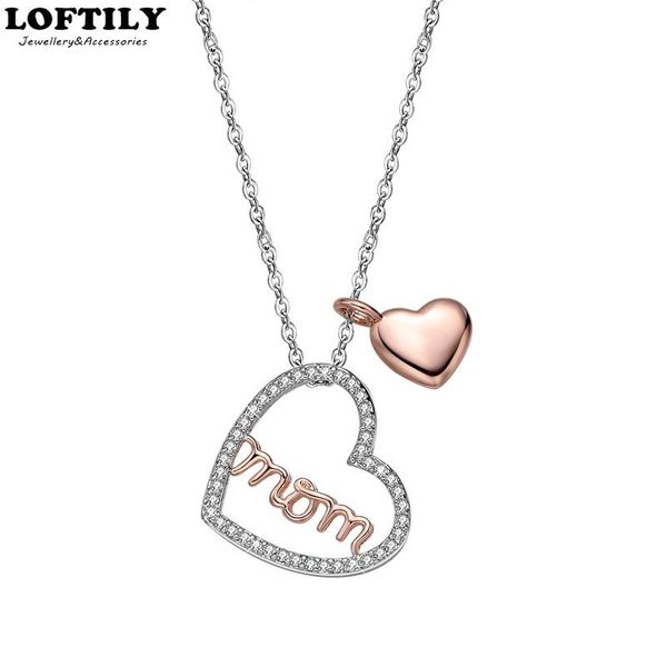 pendant necklaces mother love heart gift for women mom grandma silver-plate cz birthday jewelry mother's day
pendant necklaces mother love heart gift for women mom grandma silver-plate cz birthday jewelry mother's day
