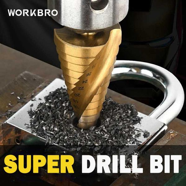 professional hand tool sets workbro 3packs 3-12mm 4-12mm 4-20mm hss straight groove step hexagonal handle titanium coated drill bit metal co
professional hand tool sets workbro 3packs 3-12mm 4-12mm 4-20mm hss straight groove step hexagonal handle titanium coated drill bit metal co