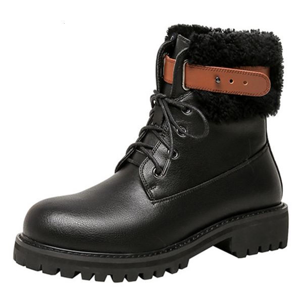 a genuine of leather women's footwear winter high-quality snow rentals up to thick heels boots, Black
a genuine of leather women's footwear winter high-quality snow rentals up to thick heels boots, Black