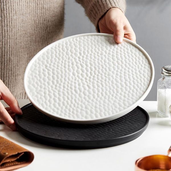 dishes & plates ceramic tableware matte black-and-white steak plate spaghetti minimalist western el restaurant european
dishes & plates ceramic tableware matte black-and-white steak plate spaghetti minimalist western el restaurant european