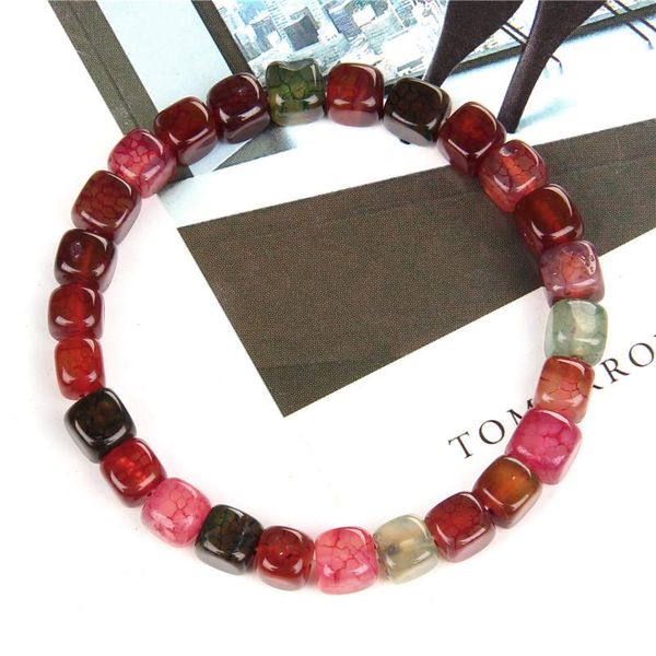 beaded, strands tourmaline agates bracelet square stone bracelets for women men white red cube beads bangles fashion reiki jewelry gift, Black
beaded, strands tourmaline agates bracelet square stone bracelets for women men white red cube beads bangles fashion reiki jewelry gift, Black