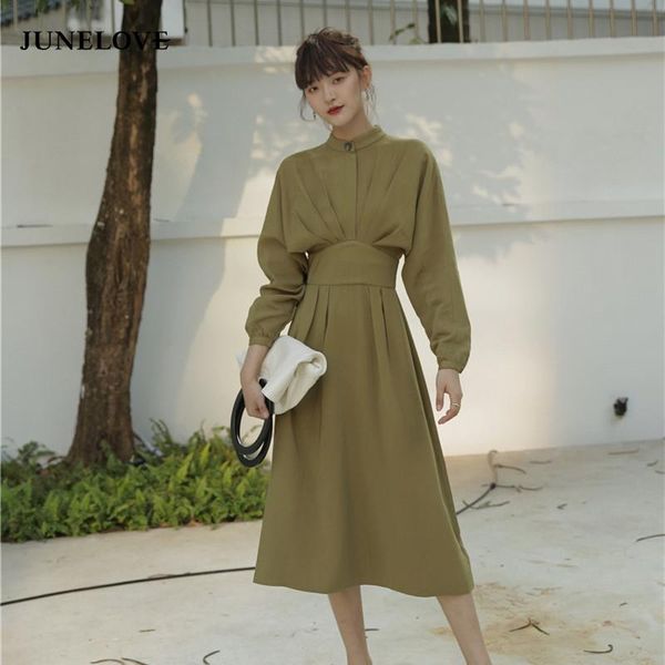 junelove women vintage french style a-line party midi dress long batwing sleeve elegant casual spring fashion vestidos dresses, Black;gray
junelove women vintage french style a-line party midi dress long batwing sleeve elegant casual spring fashion vestidos dresses, Black;gray