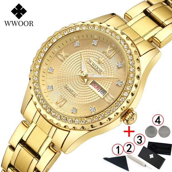 wristwatches wwoor watches woman 2021 gold elegant ladies wrist watch waterproof rhinestone women relogio feminino, Slivery;brown
wristwatches wwoor watches woman 2021 gold elegant ladies wrist watch waterproof rhinestone women relogio feminino, Slivery;brown