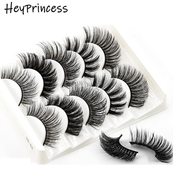 false eyelashes heyprincess 5pairs 3d cross fluffy mink lashes natural/thick long eye wispy makeup beauty extension tools
false eyelashes heyprincess 5pairs 3d cross fluffy mink lashes natural/thick long eye wispy makeup beauty extension tools