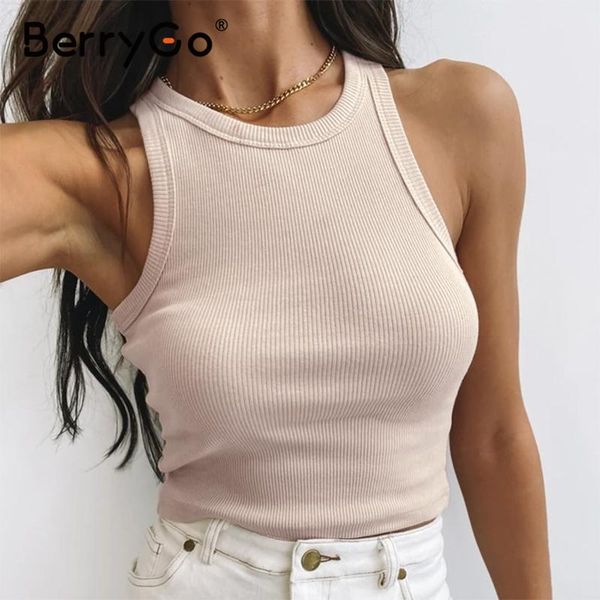 women's tanks & camis berrygo round neck summer t-shirt casual sleeveless knitted feamle corset fitted beach solid vest 2021, White
women's tanks & camis berrygo round neck summer t-shirt casual sleeveless knitted feamle corset fitted beach solid vest 2021, White