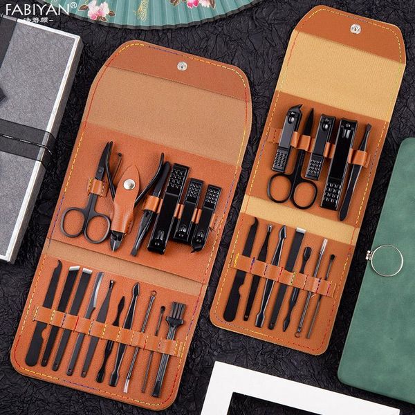 12/16pcs manicure nail clipper set stainless steel scissors cuticle utility tools grooming kit with case art kits
12/16pcs manicure nail clipper set stainless steel scissors cuticle utility tools grooming kit with case art kits