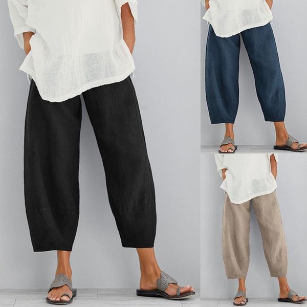 women's pants & capris cotton linen summer casual loose and solid color wild slim wide-leg pantalon femme, Black;white
women's pants & capris cotton linen summer casual loose and solid color wild slim wide-leg pantalon femme, Black;white