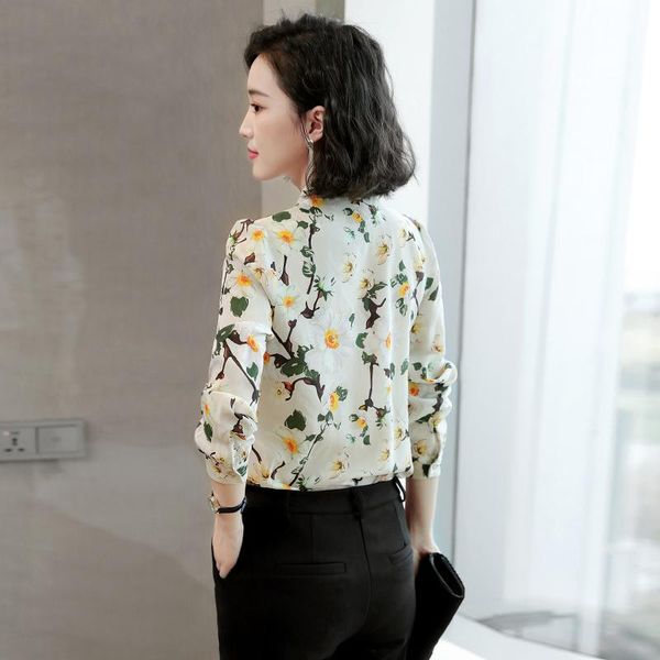 women's blouses & shirts 100% real silk blouse womens and elegant print clothes long sleeve spring autumn shirt lwl1569, White
women's blouses & shirts 100% real silk blouse womens and elegant print clothes long sleeve spring autumn shirt lwl1569, White