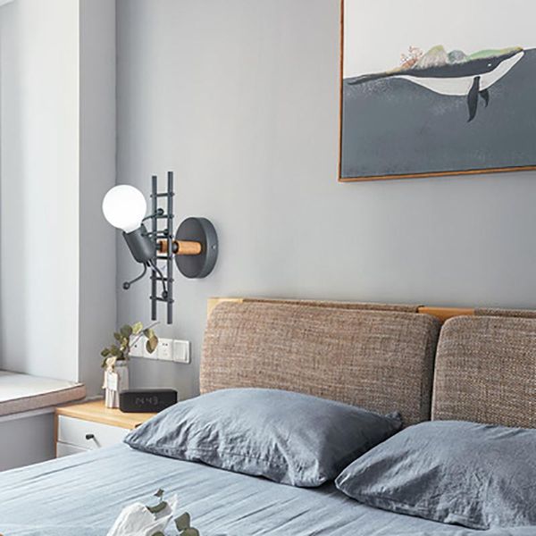 wall lamp explosive american retro led industrial wind iron art villain creative stair climbing children's room bedroom
wall lamp explosive american retro led industrial wind iron art villain creative stair climbing children's room bedroom