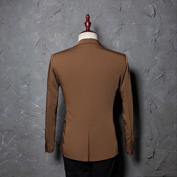 men's suits & blazers pyjtrl casual men's suit jacket, blazer jacket cut slim male designs stage attire for singers xpsg, White;black
men's suits & blazers pyjtrl casual men's suit jacket, blazer jacket cut slim male designs stage attire for singers xpsg, White;black