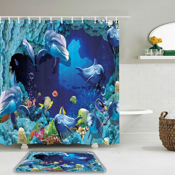 shower curtains 2pcs/set ocean sea dolphin fish curtain set bathroom waterproof polyester cloth +non-slip mat toilet home decor
shower curtains 2pcs/set ocean sea dolphin fish curtain set bathroom waterproof polyester cloth +non-slip mat toilet home decor