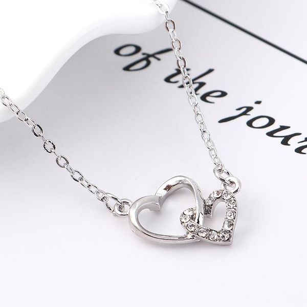 pendant necklaces fashion retro geometric collar double chains leather simple choker heart necklace gift for women girl 139123, Silver
pendant necklaces fashion retro geometric collar double chains leather simple choker heart necklace gift for women girl 139123, Silver