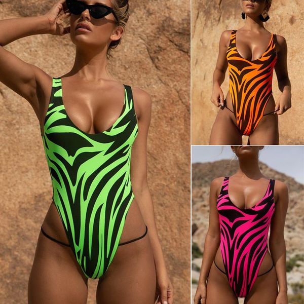 zebra printed neon green scoop neck one -piece bathing suit high cut women's merge monokini backless one-piece suits
zebra printed neon green scoop neck one -piece bathing suit high cut women's merge monokini backless one-piece suits