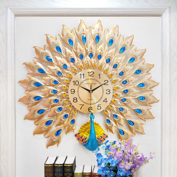 wall clocks large europe peacock clock home living room silent watch decorative modern design metal digital
wall clocks large europe peacock clock home living room silent watch decorative modern design metal digital