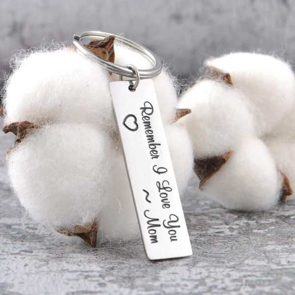keychains mothers day gifts keychain mom from daughter son charm key ring birthday christmas family i love you, Silver
keychains mothers day gifts keychain mom from daughter son charm key ring birthday christmas family i love you, Silver