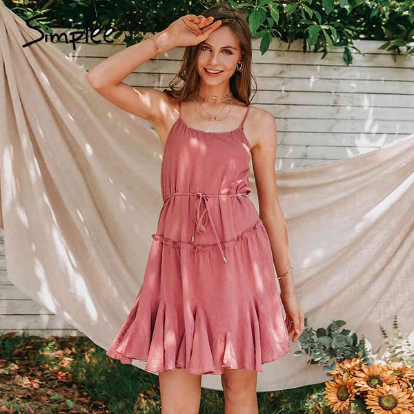 ruffle spaghetti strap summer women backless loose holiday beach mini female vintage short dress 210414, Black;gray
ruffle spaghetti strap summer women backless loose holiday beach mini female vintage short dress 210414, Black;gray