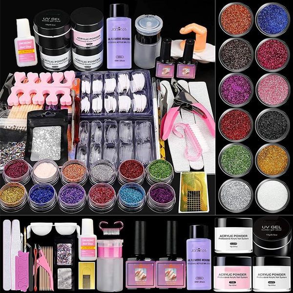 nail art kits 42 colors acrylic kit nails powder manicure set profesional with liquid monomer brush for extension
nail art kits 42 colors acrylic kit nails powder manicure set profesional with liquid monomer brush for extension