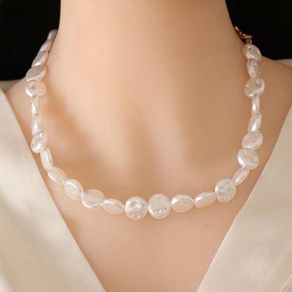 chokers yayi jewelry fashion boho handmade milky white crystal custom for women gift personalized choker imitation pearl necklaces, Golden;silver
chokers yayi jewelry fashion boho handmade milky white crystal custom for women gift personalized choker imitation pearl necklaces, Golden;silver