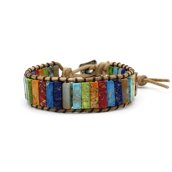 charm bracelets european and american colorful sweet elegant imperial stone hand woven seven chakra cowhide bracelet, Golden;silver
charm bracelets european and american colorful sweet elegant imperial stone hand woven seven chakra cowhide bracelet, Golden;silver