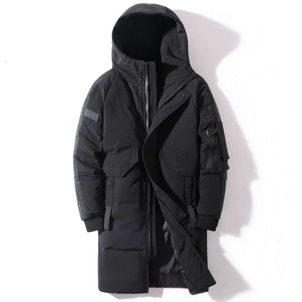 & parkas 2021 winter men's jacket hooded fashion down coat men windproof waterproof thick warm brand mens clothing long parka wm8i, Black
& parkas 2021 winter men's jacket hooded fashion down coat men windproof waterproof thick warm brand mens clothing long parka wm8i, Black