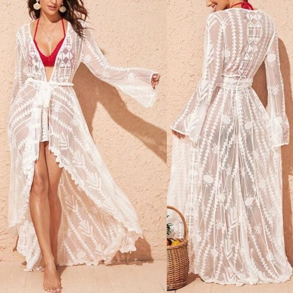 women flare sleeve cardigan striped lace beach dress flowy swimsuit cover up xx9d one-piece suits
women flare sleeve cardigan striped lace beach dress flowy swimsuit cover up xx9d one-piece suits