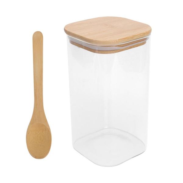 manual coffee grinders 1 set square kitchen storage jar multipurpose food sealing wood spoon
manual coffee grinders 1 set square kitchen storage jar multipurpose food sealing wood spoon