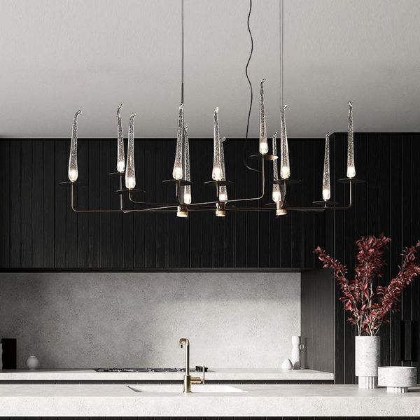 pendant lamps american luxury restaurant chandelier modern minimalist villa art light black atmosphere design
pendant lamps american luxury restaurant chandelier modern minimalist villa art light black atmosphere design