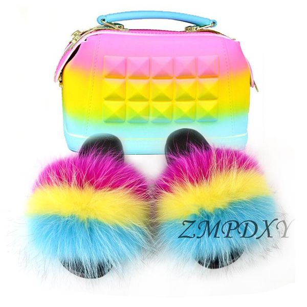 women jelly bag fur slippers set fashion fluffy slides colorful messenger ladies furry plush slipper purse, Black
women jelly bag fur slippers set fashion fluffy slides colorful messenger ladies furry plush slipper purse, Black