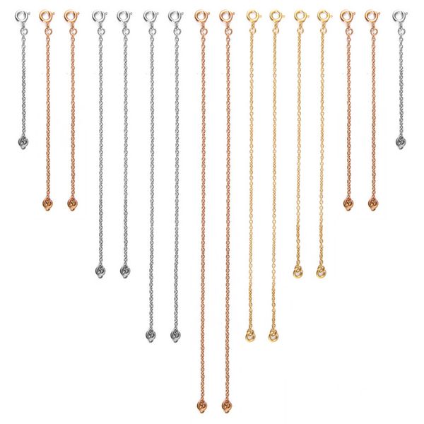 jewelry extender chain stainless steel extension chains for bracelet necklace jewellery making, Silver
jewelry extender chain stainless steel extension chains for bracelet necklace jewellery making, Silver