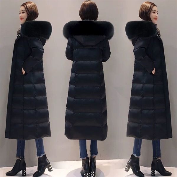 women winter bubble coats down long padded clothes solid color black jacket puffer warm thick parkas 211013
women winter bubble coats down long padded clothes solid color black jacket puffer warm thick parkas 211013