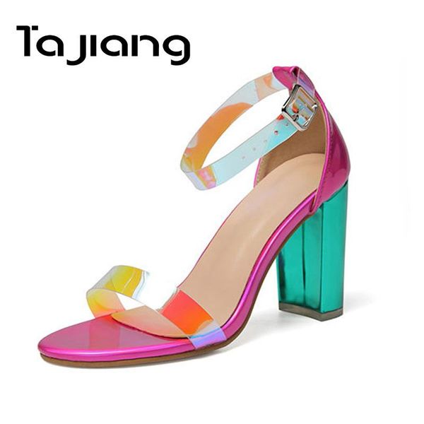 ta jiang peep toe women high heels summer gladiator colors sandals classic ladies dress thick shoes woman, Black
ta jiang peep toe women high heels summer gladiator colors sandals classic ladies dress thick shoes woman, Black
