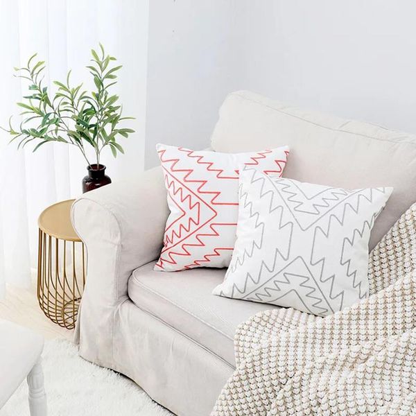 home decorative embroidered cushion cover aztec line red black gray canvas cotton square embroidery pillow 45x45cm cushion/decorative
home decorative embroidered cushion cover aztec line red black gray canvas cotton square embroidery pillow 45x45cm cushion/decorative
