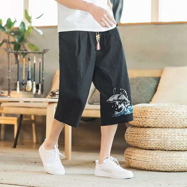 chinese style harem pants men cotton linen ankle-length loose mens joggers 2021 casual sweatpants large size 5xl men's, Black
chinese style harem pants men cotton linen ankle-length loose mens joggers 2021 casual sweatpants large size 5xl men's, Black