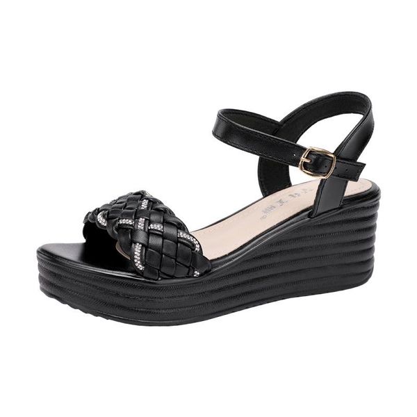 dress shoes small plus size 33-43 knit stripe high heels sandals summer 2021 daily street office platform wedges for women, Black
dress shoes small plus size 33-43 knit stripe high heels sandals summer 2021 daily street office platform wedges for women, Black