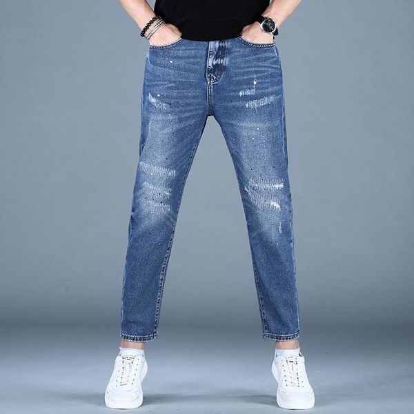 men's jeans summer mens thin blue baggy men casual streetwear loose ripped denim pants
men's jeans summer mens thin blue baggy men casual streetwear loose ripped denim pants