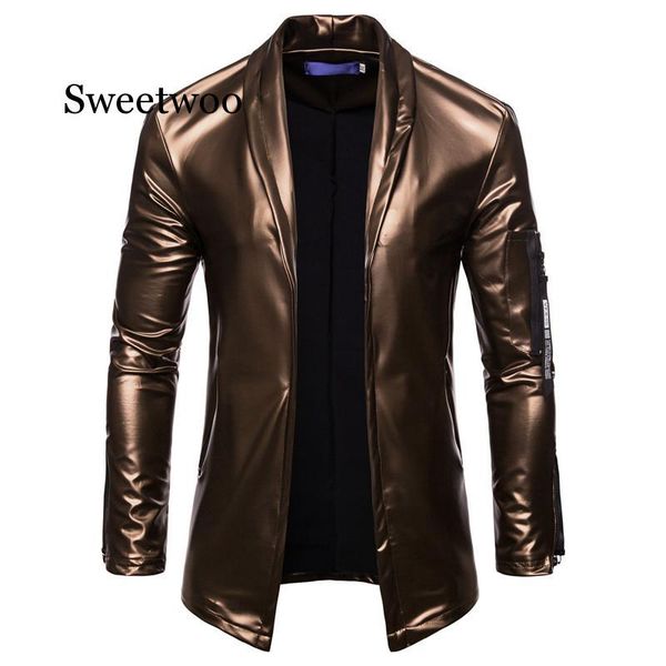 men's fur & faux 2021 elastic zipper motorcycle leather jacket for men - lined stand-up collar slimming, Black
men's fur & faux 2021 elastic zipper motorcycle leather jacket for men - lined stand-up collar slimming, Black