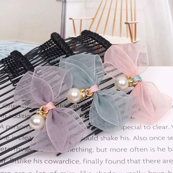 hair accessories korean children's cute bows combs pearls princess clips not hurting broken inserts, Slivery;white
hair accessories korean children's cute bows combs pearls princess clips not hurting broken inserts, Slivery;white